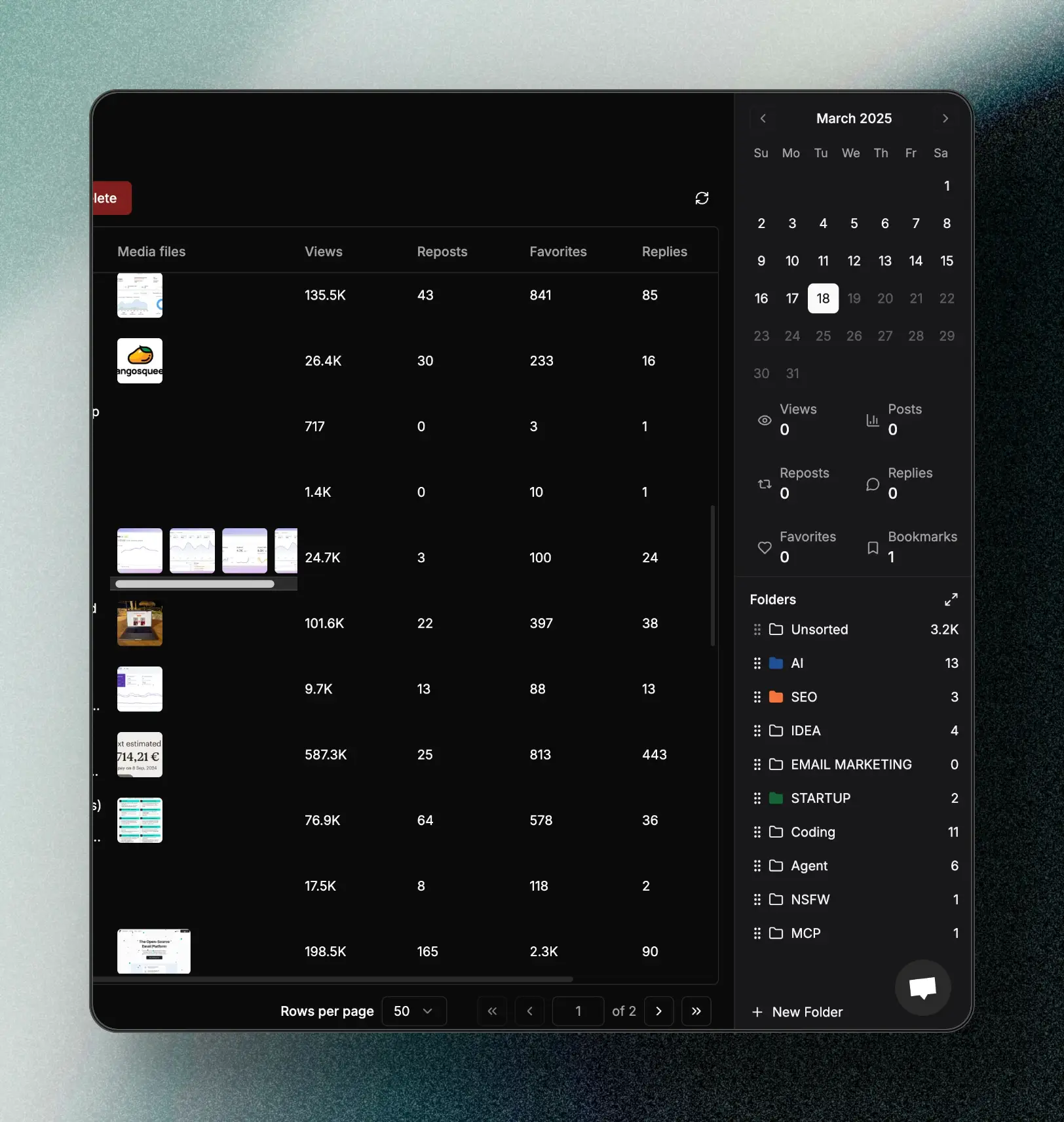 Unlimited Twitter Bookmarks Folder for Free